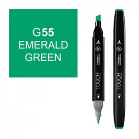 ShinHan Art 1110055-G55 Twin Emerald Green Marker,