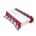 thumbnail image 1 of DPTALR Christmas Decoration PVC Tablecloth 180*110cm Christmas Table Waterproof, 1 of 1