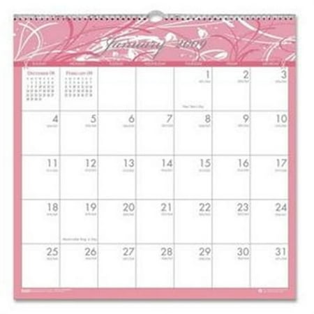 House of Doolittle Breast Cancer Awareness Wall Calendar 3671
