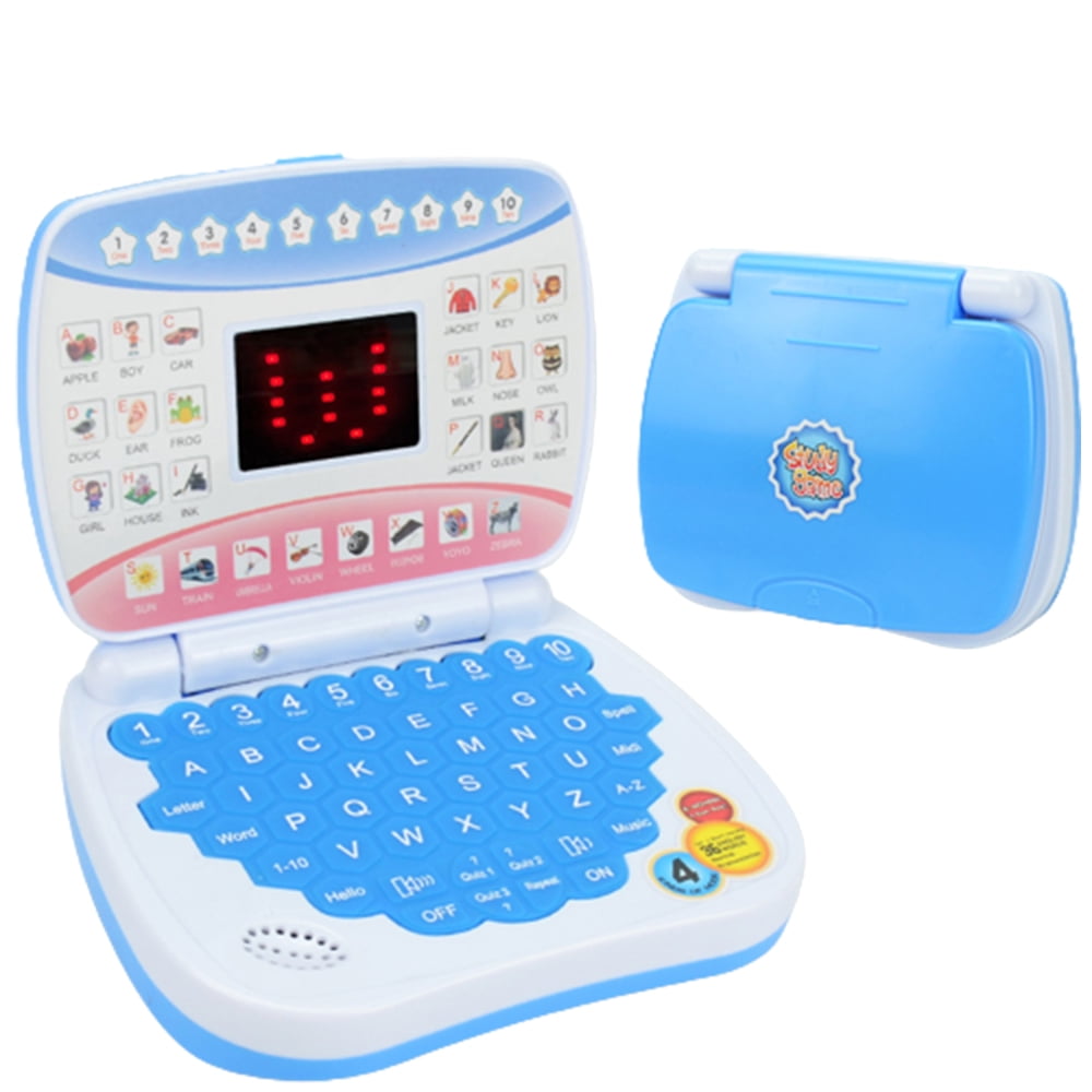 English Learning Small Laptop Toy with Screen for Kids, Toddlers, Boys and Girls Educational
