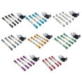 thumbnail image 4 of ZheElen Aluminum Alloy RC Car Front And Rear Link Rod Set For WPL 1/16 C14 Upgrade Metal Adjustable Tie Rod Set For RC Car blue, 4 of 6