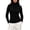 Black, variant on Avtoify Women's Long Sleeve Turn-Down Crew Knit Sweater