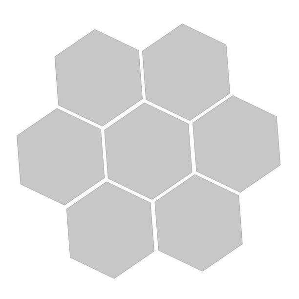7 Unids Hexagonal 3D Espejos Superficie Autoadhesiva De Pared Decoración Para Sala De DIY Arte Moderno Mural Decoración De Vi M perfecl Etiqueta engomada del espejo del vinilo del hexágono