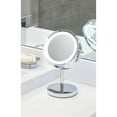 thumbnail image 4 of Home Trend Lighted Vanity Mirror 10", Chrome, 4 of 5