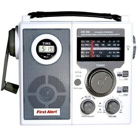 First Alert Crank-Powered Emergency Radio