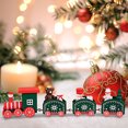 thumbnail image 3 of Decoraciones de tren de Navidad Mini Mini decoración de tren de Navidad Linda para la decoración de la mesa del hogar FLhrweasw Nuevo, 3 of 7