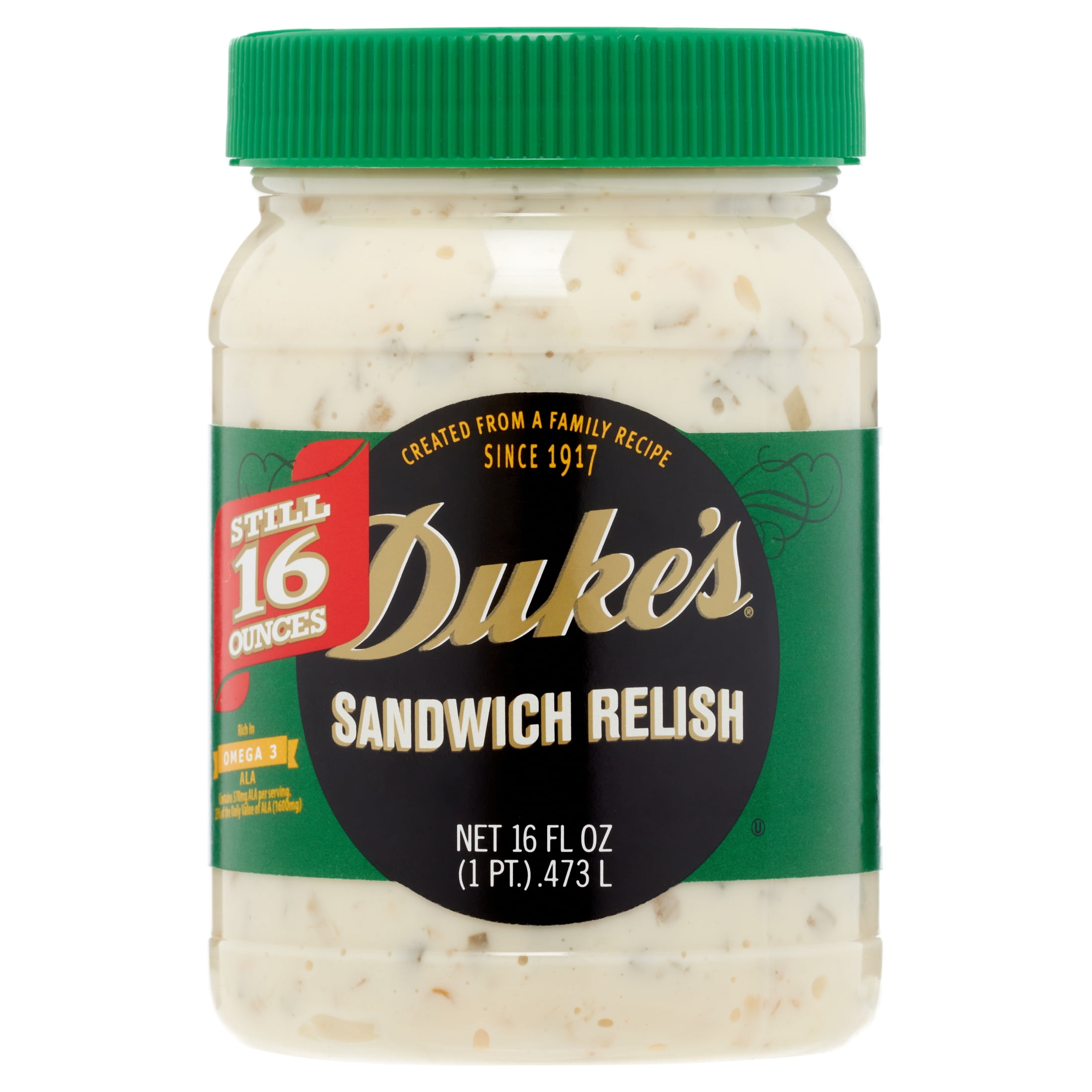 Duke's Sandwich Relish, 16 oz. jar