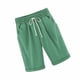 thumbnail image 4 of Guardurnaity Mujeres Hombres Unisex Cintura elástica Bolsillos Pantalones de entrenamiento Pantalones cortos Prendas para la parte inferior del cuerpo Verde XL, 4 of 5