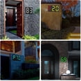 thumbnail image 5 of Solar Powered Door Number Light, Outdoor LED Illuminated Address Sign,Signs can be numbered as required，Suitable for Home Yard Street Number Can Light up the Whole Night, 5 of 5