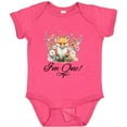 thumbnail image 3 of Inktastic Babys First Birthday Woodland Fox 1 Year Old Girls Baby Bodysuit, 3 of 5