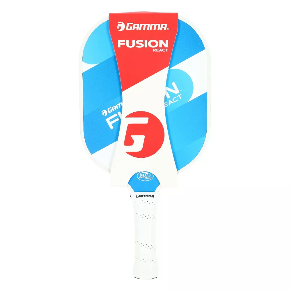GAMMA Sports Fusion React Pickleball Paddle - Blue