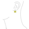 thumbnail image 3 of Bling Jewelry Womens Set of 2 Art Deco Multicolor Square CZ Dangle Chandelier Earrings Silver Plated, 3 of 5