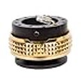 thumbnail image 3 of NRG Innovations SRK-210BK/CG Quick Release Kit (Black Body/Chrome Gold Pyramid Ring), 3 of 3