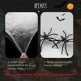 thumbnail image 3 of 1000 sqft Halloween Spider Web Decorations, with 20 Extra Fake Spiders for Outdoor Cobwebs Halloween Party Decor, 3 of 8