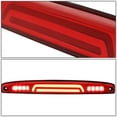 thumbnail image 3 of DNA Motoring TGL-DRAM03-3D-LED-RD for 2003 to 2006 Dodge Ram Truck Red Housing 3D LED Bar Rear Center Tailgate Lamp Brake Light 04 05, 3 of 6