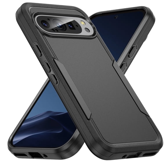 for Pixel 9 Pro XL Case, Google Pixel 9 Pro XL Case with HD Screen Protector [Military Grade Drop Tested] Heavy-Duty Tough Rugged Shockproof Protective Case for Pixel 9 Pro XL, G-Pink