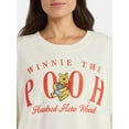 thumbnail image 4 of Winnie the Pooh Women’s Cropped Boxy Sweatshirt, Sizes XXS-XXL, 4 of 5