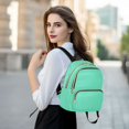 thumbnail image 6 of JIALIOU Mini Backpack Purse for Women Quilted Casual Daypack Small Travel Shoulder Bag, Spearmint, 6 of 7