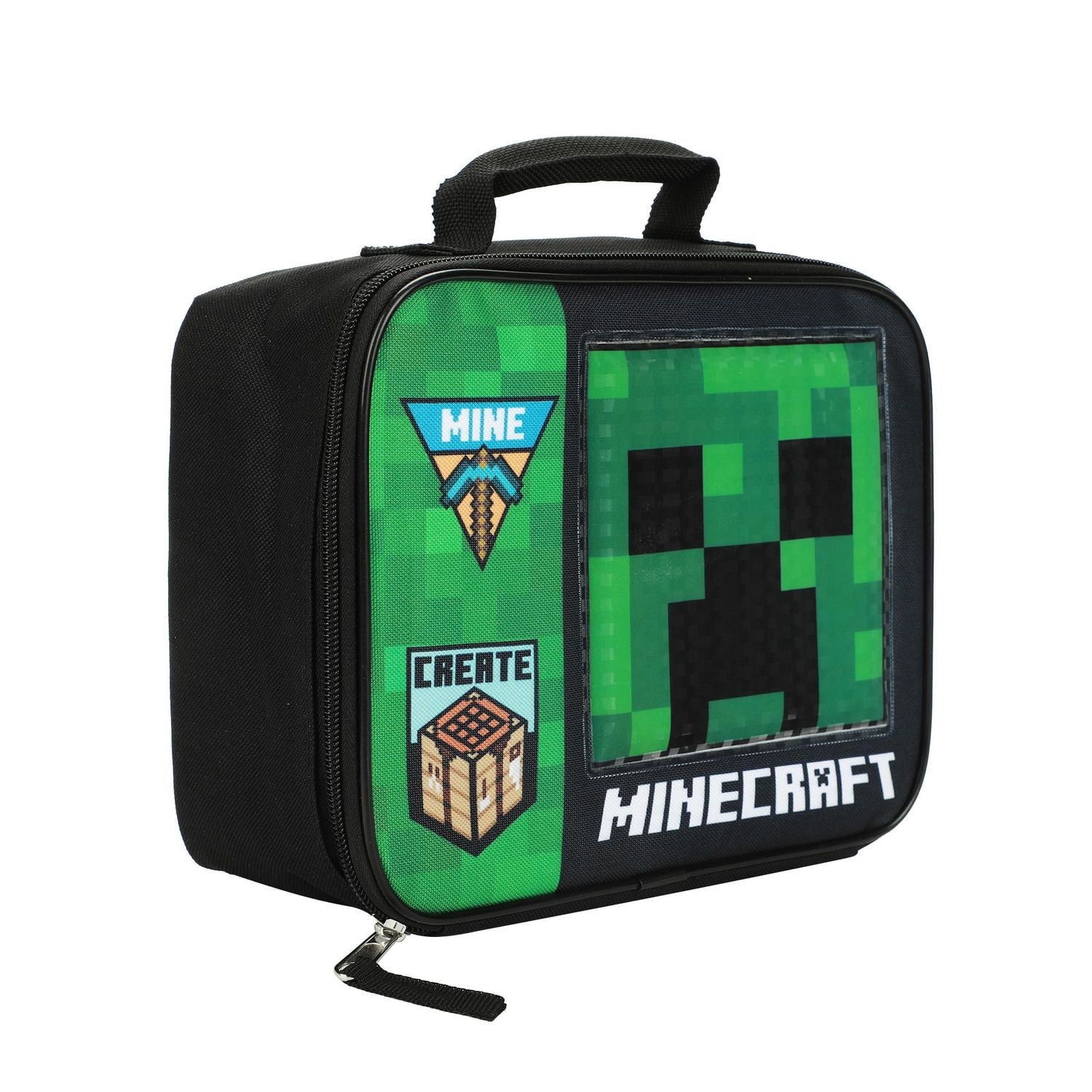 Minecraft Creeper Face Standard Lunch Bag