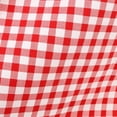 thumbnail image 6 of Jsaierl Women's Gingham Print A-Line Skirt, Elastic Waist Flared Midi Skirt, Casual Vintage Skirt for Picnic Daily Wear, 6 of 9