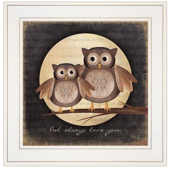 Owl Always Love and Need You by Marla Rae Printed Wall Art Wood Multi-Color