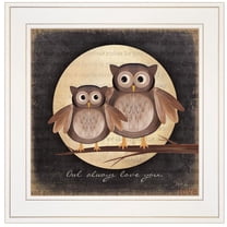 Owl Always Love and Need You by Marla Rae Printed Wall Art Wood Multi-Color