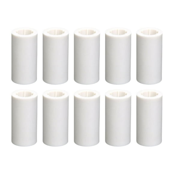 Siruishop 10 Pcs Baguettes de Queue de Billard Embouts de Queue de Billard Compacts Faciles à Installer Accessoires de Queue de Snooker Hauteur 25.4mm