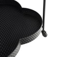 thumbnail image 6 of 3R Studios Metal Clover Bar Cart, 6 of 7