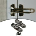 thumbnail image 6 of deevoka Barn Door Lock Latch 90 degree Installation 90 Degree Locks for Hotel Barn Garage Gray, 6 of 9