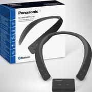 Panasonic WN10 Wireless Wearable TV Neck Speaker, Bluetooth, Built-in Microphone