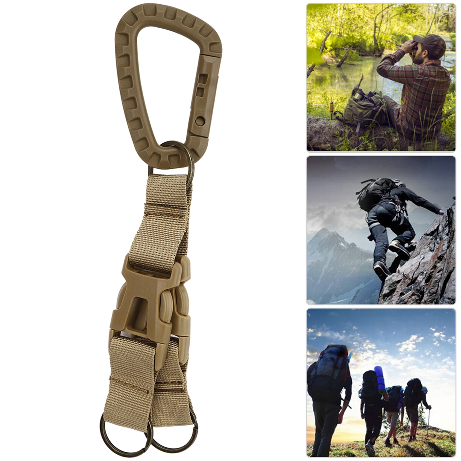 ZwaitL Lot De 2 Boucles De Maintien Rapide Pour Sac à Dos