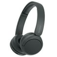thumbnail image 5 of Sony WHCH520/B Wireless Headphones with Microphone Black Bundle with Mizco Travelocity In-Ear Headphone (Colors May Vary), Headphone Case, 2x Converter Adapter and 1 YR CPS Enhanced Protection Pack, 5 of 11