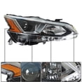 thumbnail image 5 of SEBLAFF Driver & Passenger Side Chrome Projector Headlight Assembly Replacement for 2019 2020 Nissan Altima, Replaces Halogen Headlights w/o LED (2-Pack), 5 of 6