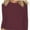 Wine red, variant on Women Long Sleeve Crew Neck Slim Fit Stretchy Layer T Shirts Tops