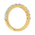 thumbnail image 2 of 1 Carat Diamond Wedding Band Ring in 14K Yellow Gold (Ring Size 4.25) - IGI Certified, 2 of 4