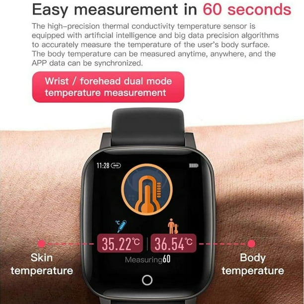 Smartwatch body temperature sensor new arrivals