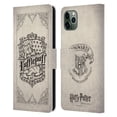 thumbnail image 1 of Head Case Designs Officially Licensed Harry Potter Sorcerer's Stone I Hufflepuff Parchment Leather Book Wallet Case Cover Compatible with Apple iPhone 11 Pro Max, 1 of 6