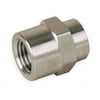 Parker Hex Coupling,316 SS, 1/4" Pipe Size,FNPT 4-4 FHC-SS