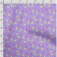 thumbnail image 3 of Soimoi Watercolor Fruit Print, Poly Taffeta Fabric, Decor Sewing Fabric by The Yard 56 Inch Wide, Decorative Fabric for Outdoor Upholstery, Umbrellas and Home Accents, Lavender, 3 of 5