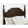 thumbnail image 5 of Coaster Andover Four Poster Traditional Wood Queen Bed in Dark Oak, 5 of 8