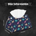 thumbnail image 5 of Logiee Cartoon Dinosaur Print Tissue Box Cover,Stylish Tissue Box Holder Decorative Tissue Cover for Bathroom Toilet Bedroom Living Room Table Desk Office, 5 of 7