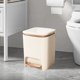 thumbnail image 4 of Campana Para Cocina Wastebasket Household Large Capacity Foot Kitchen Living Room Bedroom Bathroom Toilet With Lid Drum, 4 of 6