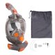 thumbnail image 2 of Máscara De Snorkel De Cara Completa, Vista Panorámica Anti Fog De 180 Grados Gafas De Snorkel De Cara Completa Con Tubo De Respiración Plegable Para Adultos, 2 of 7