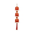 thumbnail image 2 of S SERENABLE Chinese New Year Hanging Decoration Charm Tassel Red Spring Festival Character for Door Office Home Party Supplies, 2 of 8
