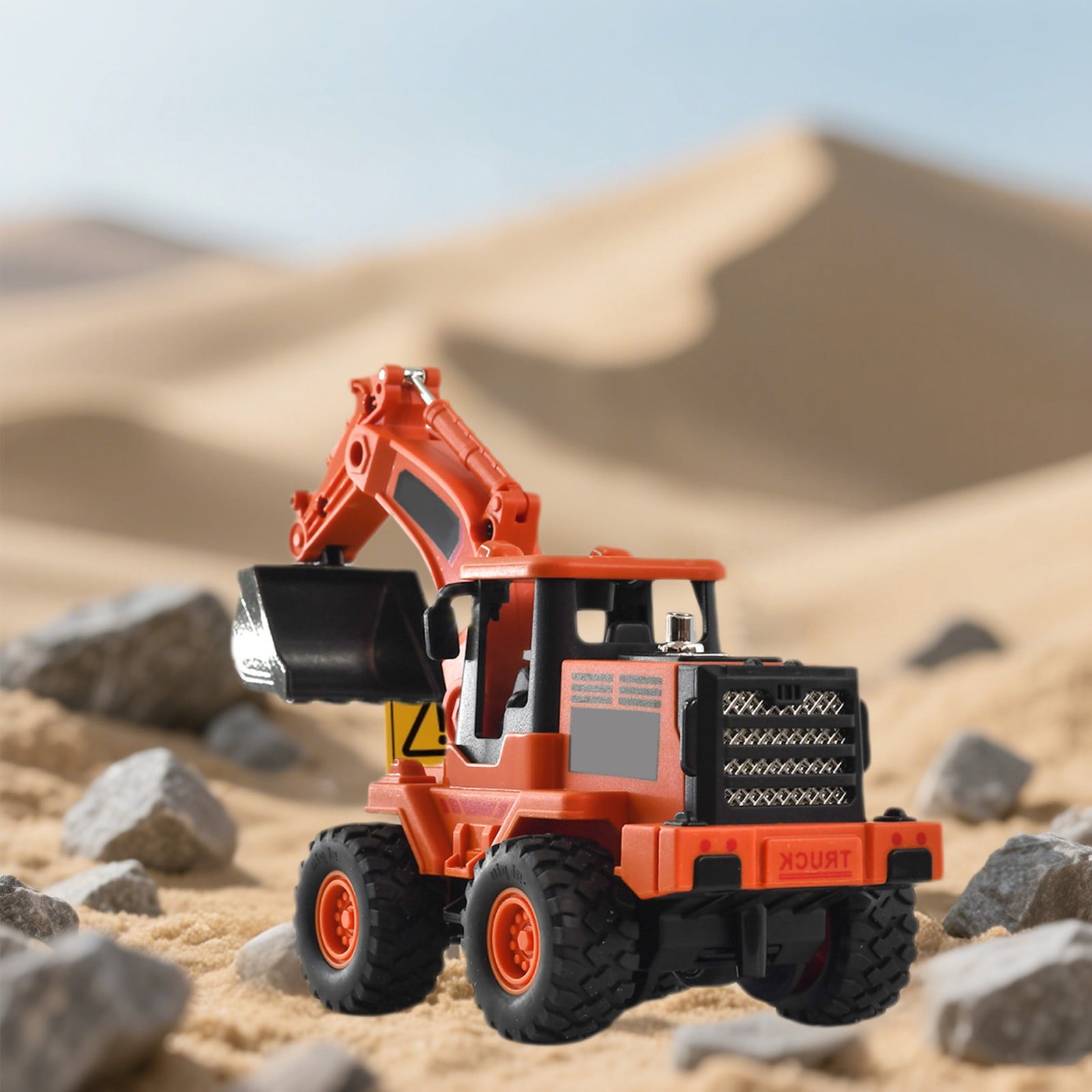 Alloy Engineering Vehicle Toys Simulation Construction Car Toys Pull Back Forklift Toys Durable ABS Plastic Toys Parent Child Interactive Play Toys Fine Motor Skills Training Toys