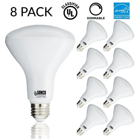 Sunco 8 Pack Br30 Led 11watt 65w Equivalent 2700k Warm White Sunco 8 Pack Br30 Led 11watt 65w Equivalent 2700k Warm White