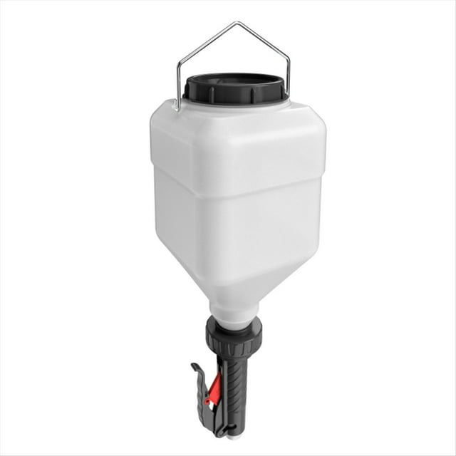 Dispensador de Salsa Colgante de 5,5 L de Gran Capacidad para Mostaza, Ensalada, Kétchup y Mayonesa.A