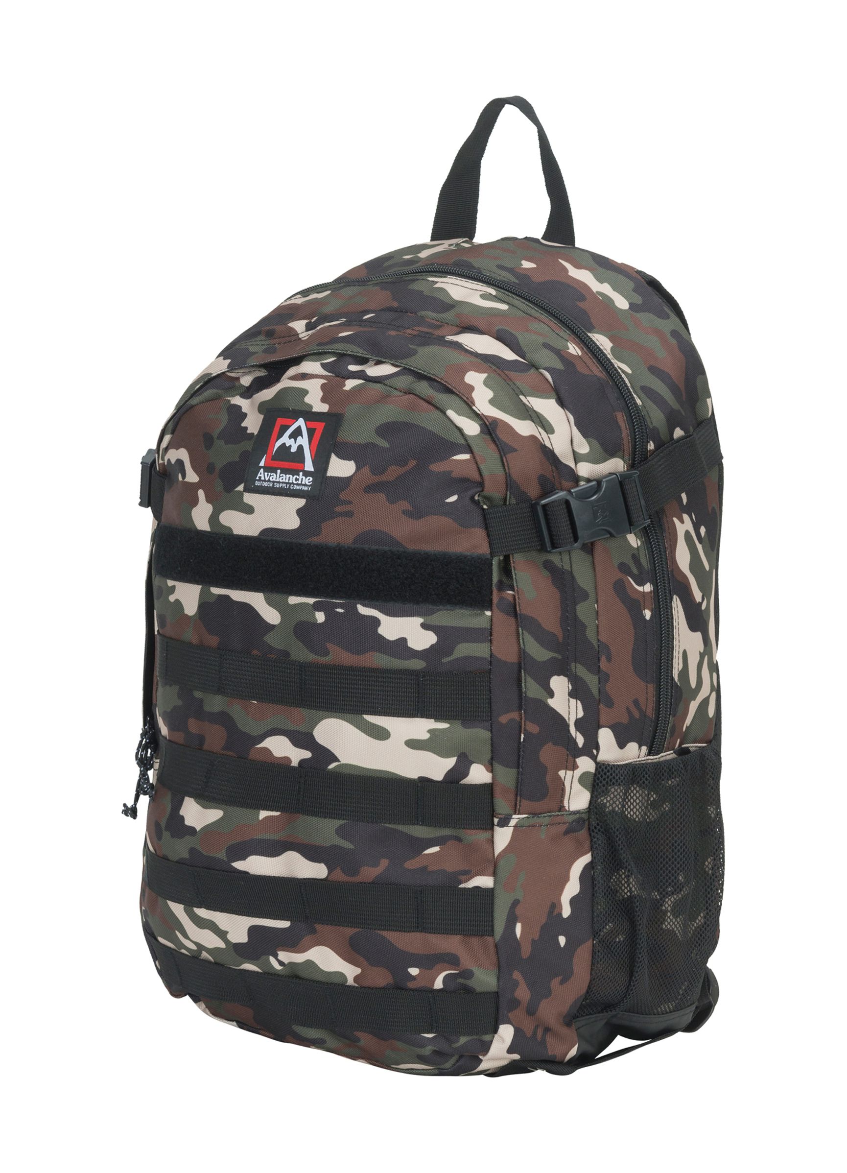 Avalanche Outdoors Camo 22 Liter Sports Hiking Backpack With Water Bottle Pockets - image 2 of 4