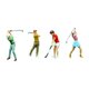 thumbnail image 4 of 4 figuras de golfistas en miniatura a escala 1:64, dioramas, mesa de arena para jugar al golf, decoración, figuras de golf al aire libre, modelo de sin bolsa, 4 of 8
