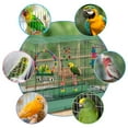 thumbnail image 5 of Visland Bird Swing Toy, Metal Buckel Chain Hanging Hook Wall Bird Toy Cage Decor for Parrot Macaw African Greys Budgies Cockatoo Parakeet Cockatiels Conure Lovebird, 5 of 7